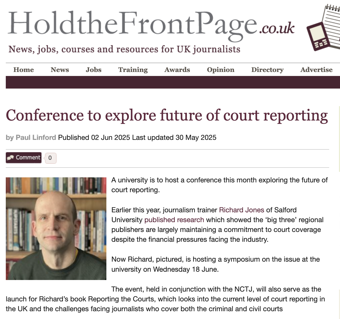 Conference to explore future of court reporting