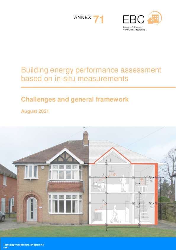 Building energy performance assessment based on in-situ measurements : challenges and general framework Thumbnail