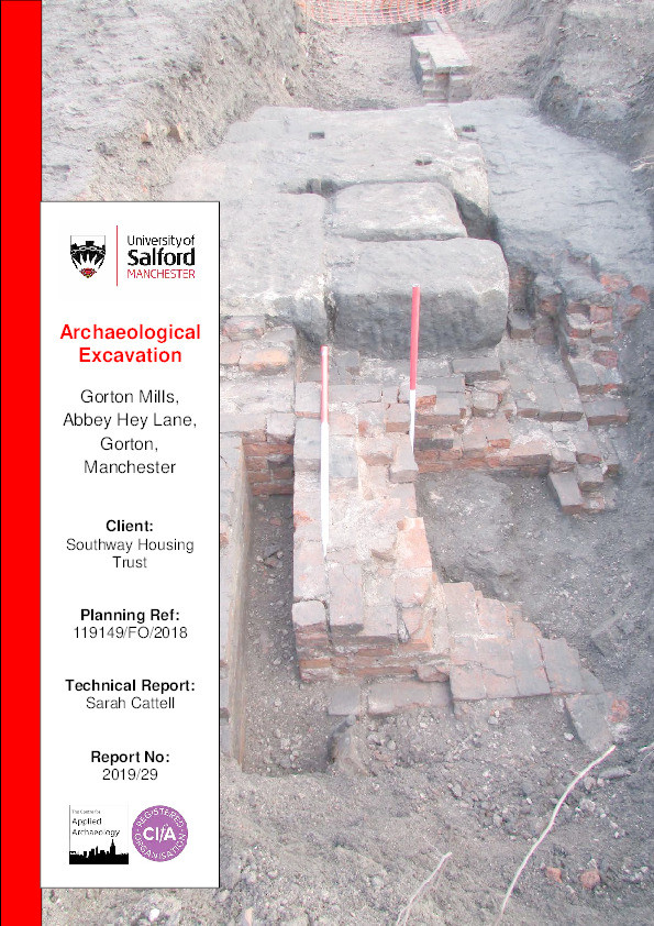 Archaeological excavation : Gorton Mills, Abbey Hey Lane, Gorton, Manchester Thumbnail