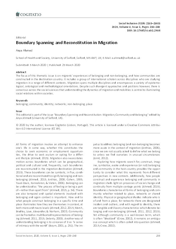 Boundary spanning and reconstitution in migration Thumbnail