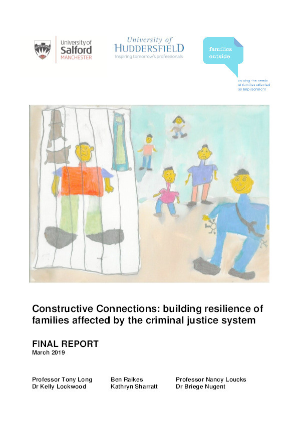 Constructive Connections : building resilience of families affected by the criminal justice system : final report Thumbnail
