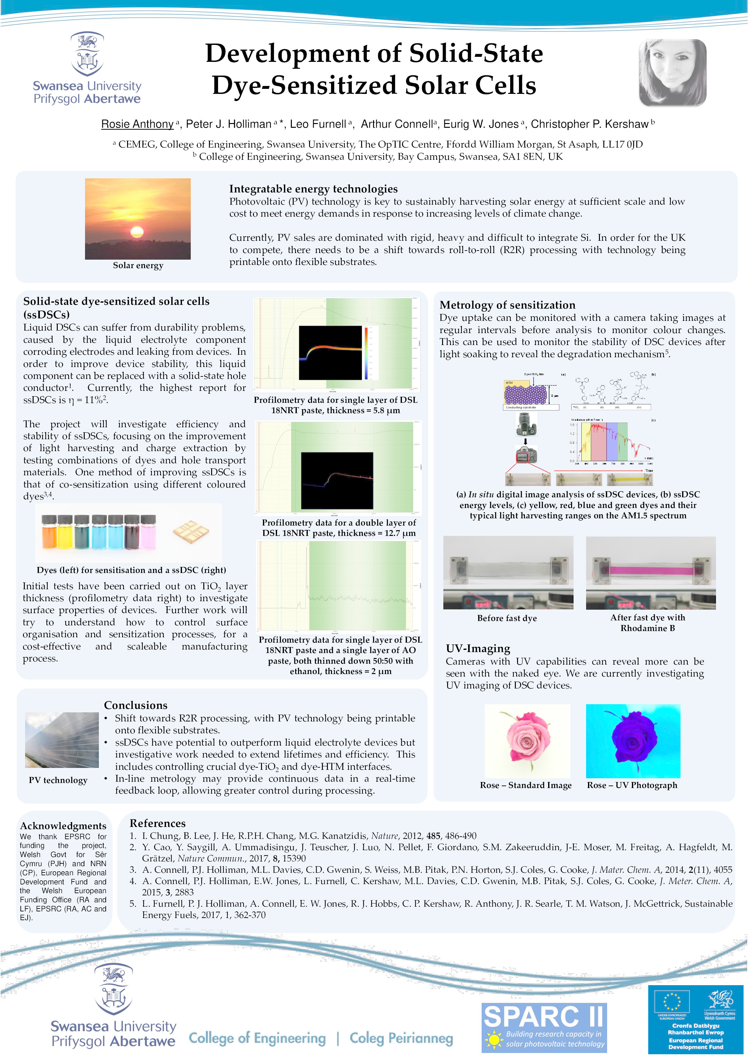 Development of solid-state dye-sensitized solar cells Thumbnail