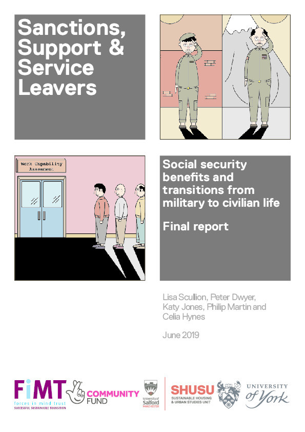 Sanctions, support & service leavers : social security benefits and transitions from military to civilian life Thumbnail