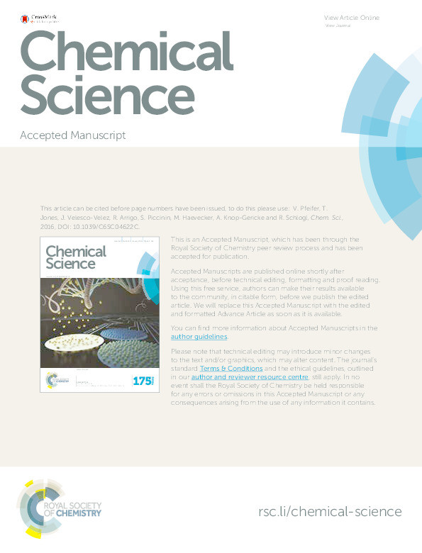 In situ observation of reactive oxygen species forming on oxygen-evolving iridium surfaces Thumbnail