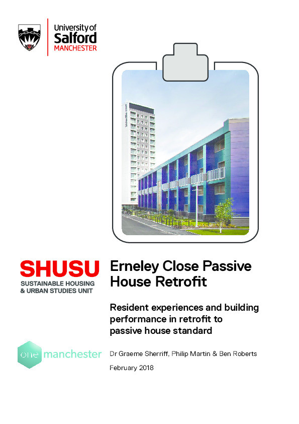 Erneley Close passive house retrofit : resident experiences and building performance in retrofit to passive house standard Thumbnail