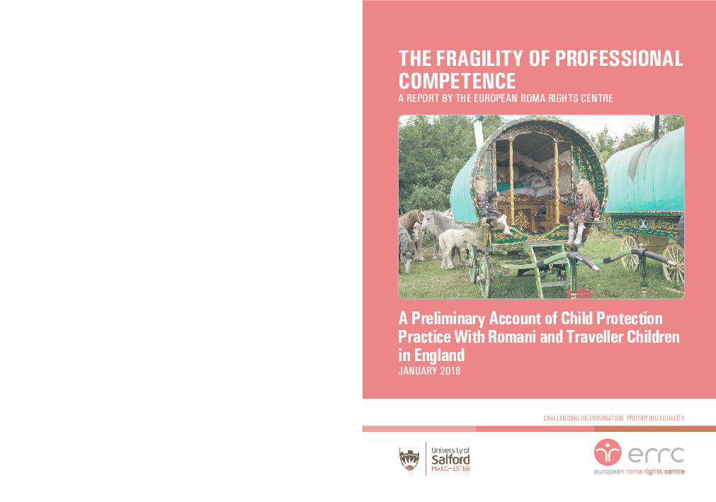 The fragility of professional competence : a preliminary account of child protection practice with Romani and Traveller children in England Thumbnail