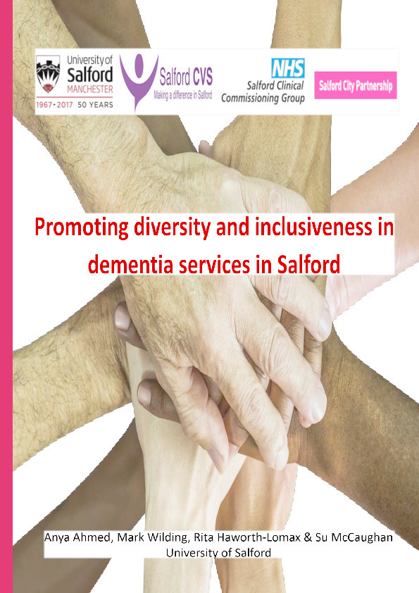 Promoting diversity and inclusiveness in dementia services in Salford Thumbnail