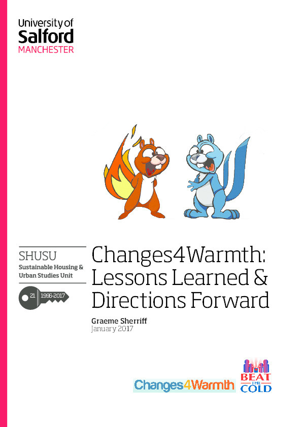 Changes4Warmth : lessons learned & directions forward Thumbnail