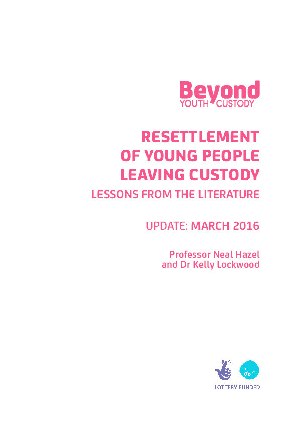 Resettlement : lessons from the literature update March 2016 Thumbnail