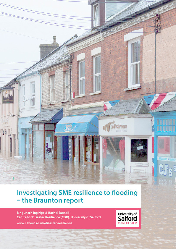 Investigating SME resilience to flooding : the Braunton report Thumbnail