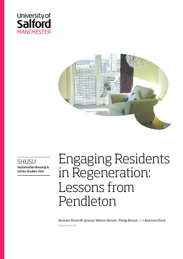 Engaging residents in regeneration: Lessons from Pendleton Thumbnail