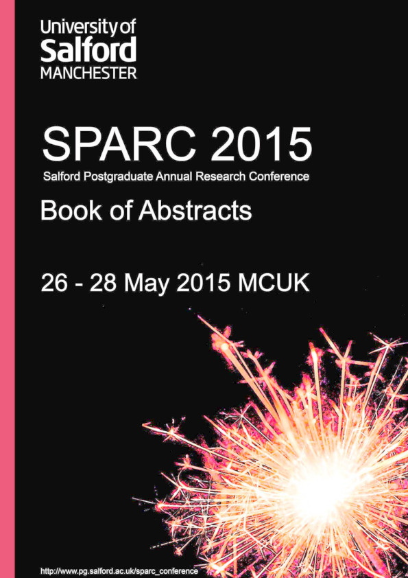 SPARC 2015 Salford postgraduate annual research conference book of abstracts Thumbnail