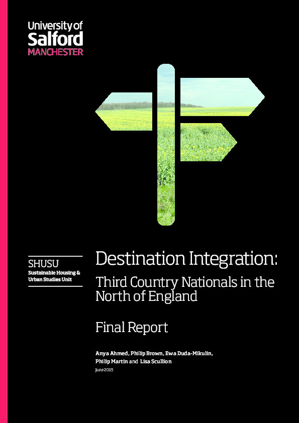 Destination integration : Third country nationals in the north of England [final report] Thumbnail