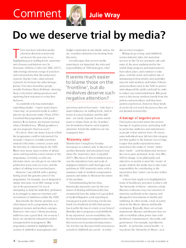 Do we deserve trial by media? Thumbnail