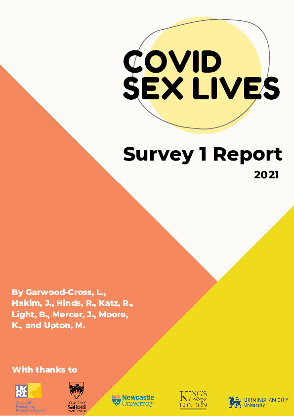 COVID sex lives : survey 1 report Thumbnail