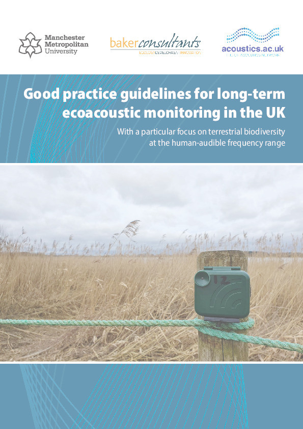 Good practice guidelines for long-term ecoacoustic monitoring in the UK Thumbnail