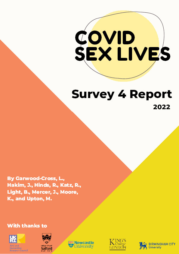 Covid sex lives : survey 4 report Thumbnail