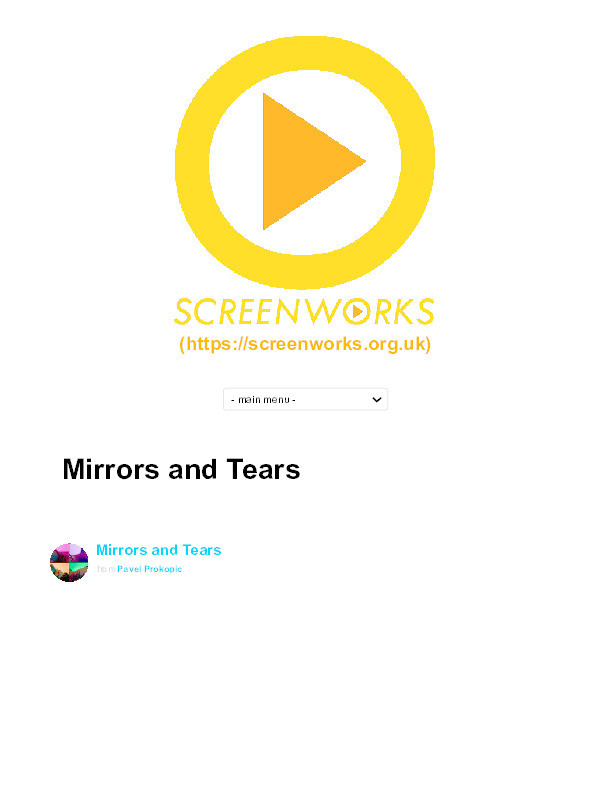 Mirrors and Tears Thumbnail