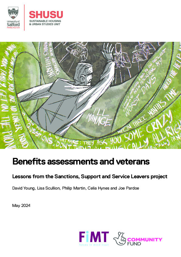 Benefits assessments and veterans: lessons from the Sanctions, Support and Service Leavers project Thumbnail