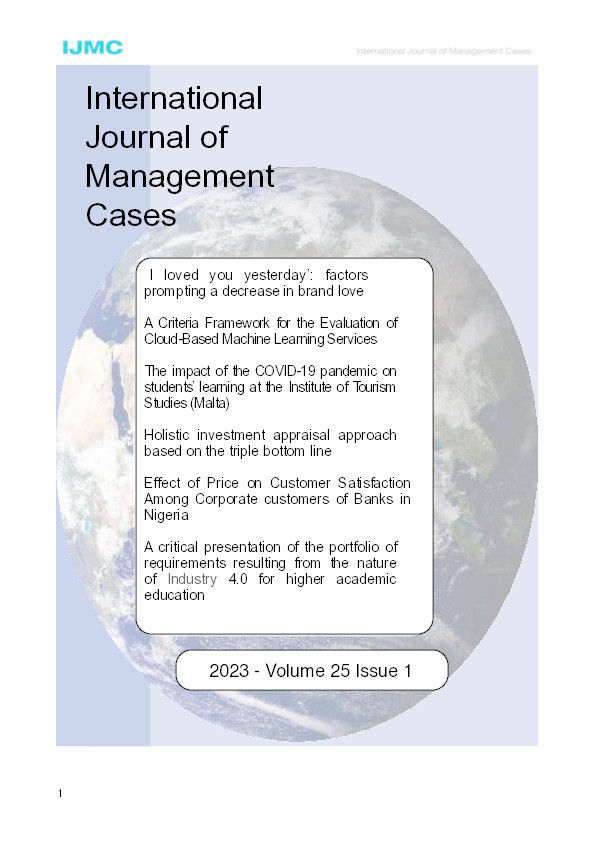 Journal Article: The impact of the COVID-19 pandemic on students’ learning at the Institute of Tourism Studies (Malta) Thumbnail