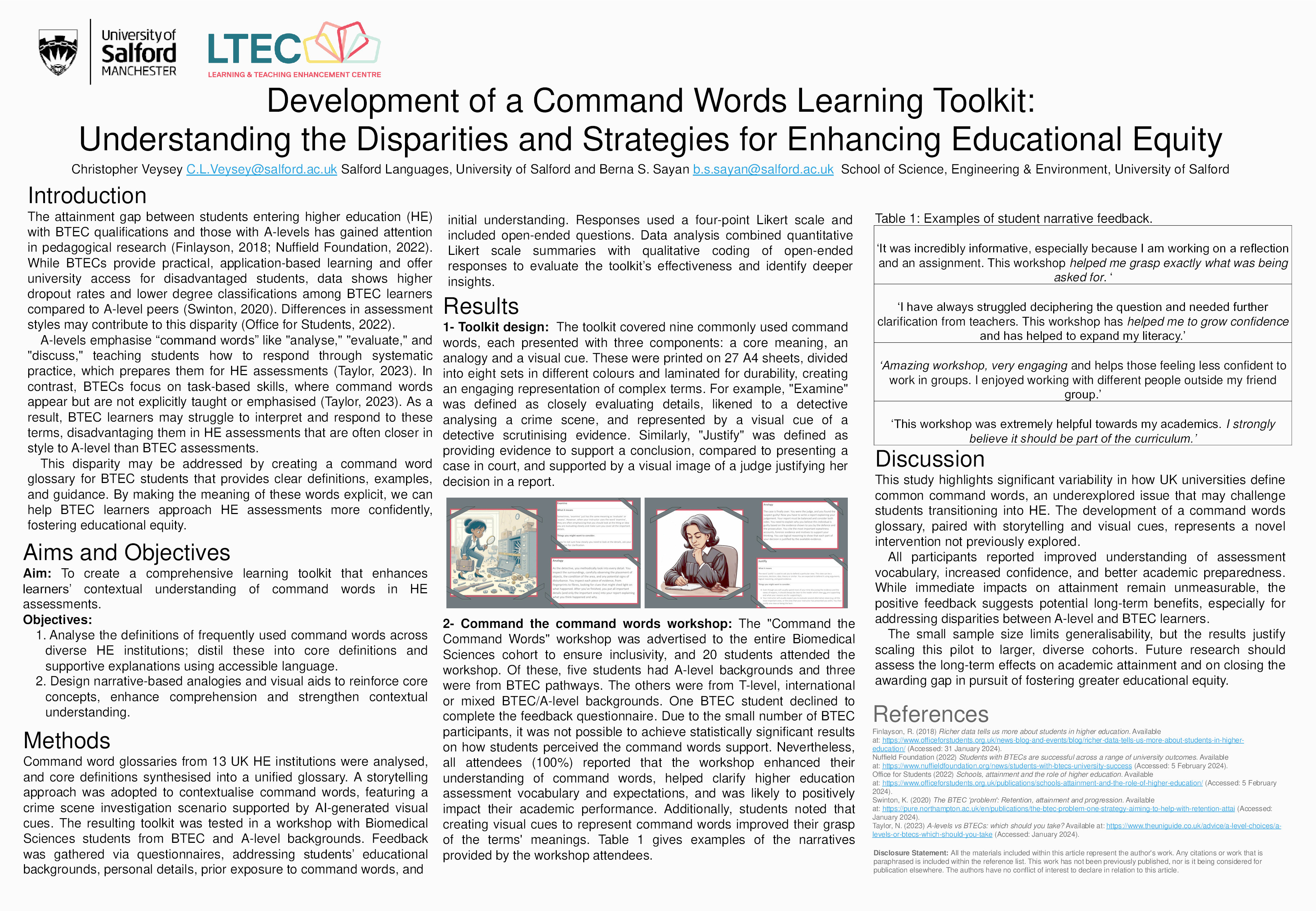Development of a Command Words Learning Toolkit: Understanding the Disparities and Strategies for Enhancing Educational Equity Thumbnail
